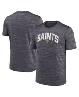 Men's Nike New Orleans Saints Velocity Athletic Stack Performance T-shirt