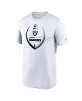 Men's Nike White Las Vegas Raiders Icon Legend Performance T-shirt