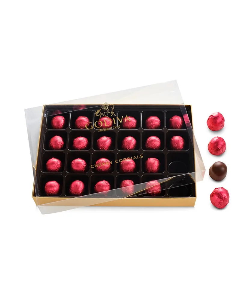 Godiva Cherry Cordial Gift Box, 24 Piece