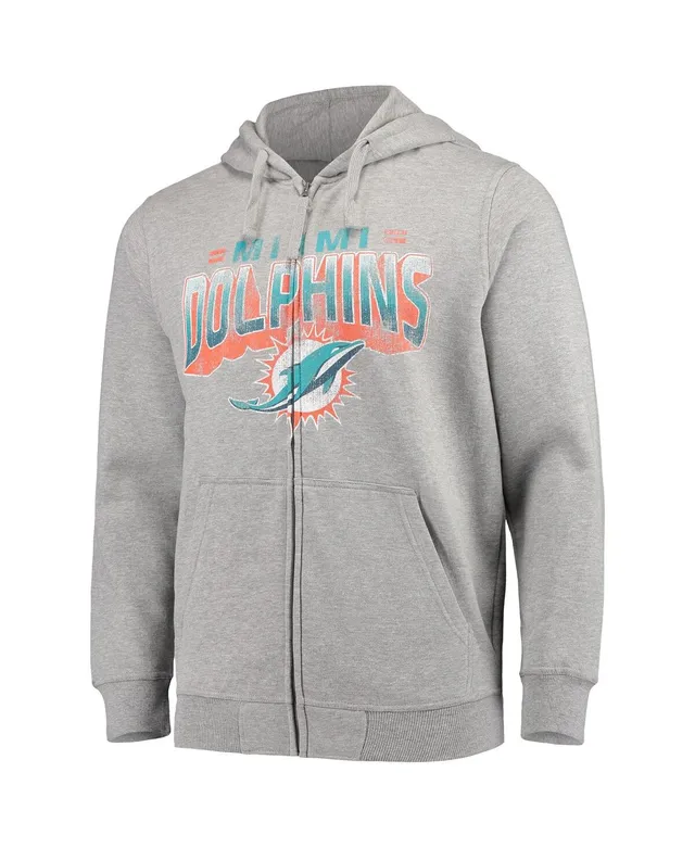 Miami Dolphins G-III Sports by Carl Banks Primary Logo Full-Zip