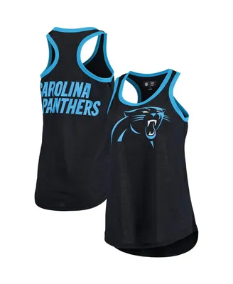 Women's G-iii 4Her by Carl Banks Black Carolina Panthers Tater Tank Top