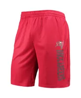 Men's Msx by Michael Strahan Red Tampa Bay Buccaneers Training Shorts