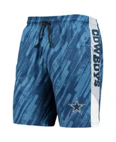 Men's Foco Navy Dallas Cowboys Static Mesh Shorts