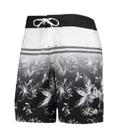 Men's G-iii Sports by Carl Banks Black Baltimore Ravens Island Volley Swim Shorts