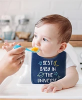 The Peanutshell Terry Feeding Baby Girl Bibs, 10 Pack, Hello Sunshine
