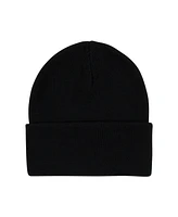 Hudson Baby Unisex Knit Cuffed Beanie 3pk, Cream Black