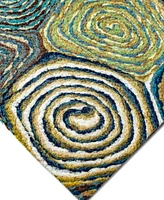 Liora Manne' Visions Iii Giant Swirls 8' x 10' Outdoor Area Rug