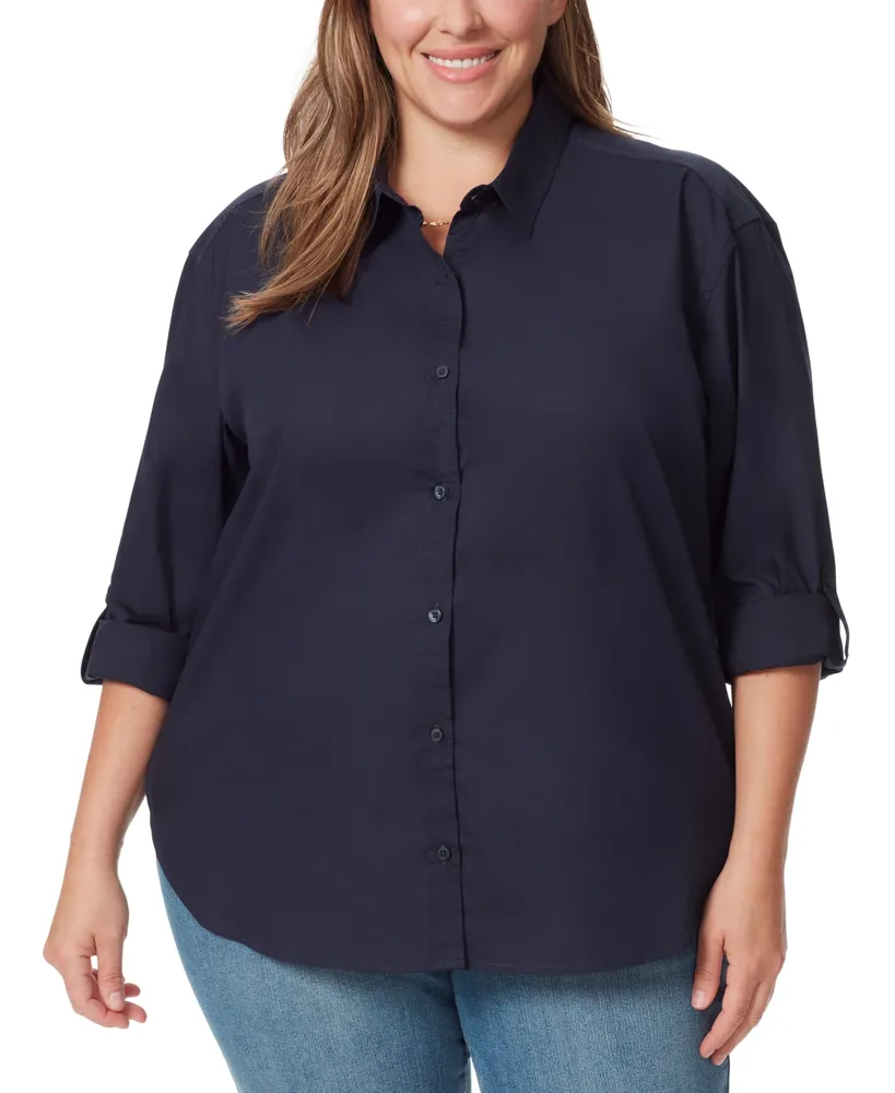 Gloria Vanderbilt Plus Size Amanda Shirt