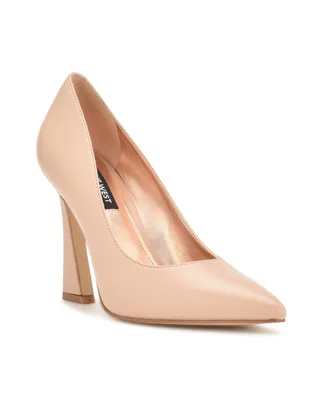 Nine West Women's Trendz Tapered Heel Pointy Toe Dress Pumps