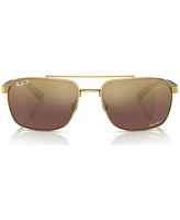 Ray-Ban Men's Polarized Sunglasses, RB370159-yzp