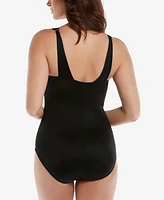 Miraclesuit Illusionist Azura Allover-Slimming One-Piece Swimsuit