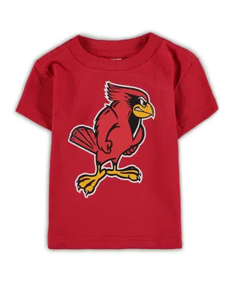 Infant Boys and Girls Red Illinois State Redbirds Big Logo T-shirt