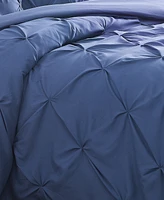 Southshore Fine Linens Pintuck 3 Piece Duvet Cover Set, King/California King
