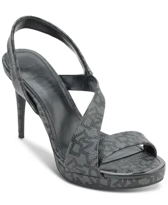 Dkny Women's Diva Asymmetrical Slingback Stiletto Sandals