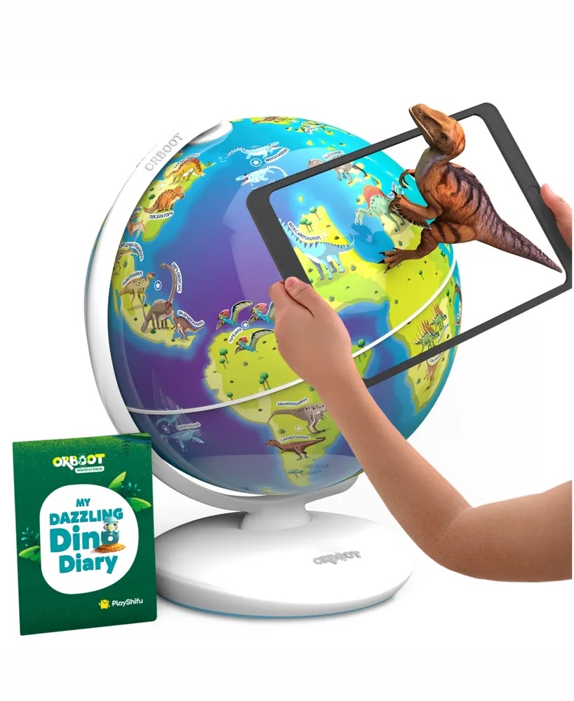 PlayShifu Orboot Dinos Educational Interactive Globe Set , 3 Pieces