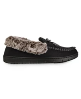 Isotoner Signature Women's Microsuede Rae Comfort Moccasin Slippers