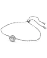 Swarovski Silver-Tone Constella Crystal Bangle Bracelet