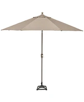 Closeout! Wayland Outdoor 11' Umbrella and Base, Created for Macy's