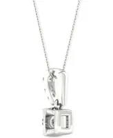 Diamond Pendant 18" Necklace (1/3 ct. t.w.) in 14K White Gold