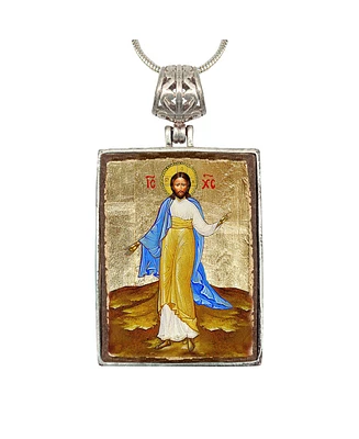 G.DeBrekht Jesus Religious Holiday Jewelry Necklace Monastery Icons