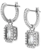 Swarovski Silver-Tone Millenia Crystal Drop Earrings