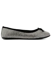 Juicy Couture Women's Farrah Embellished Ballet Flats - Black