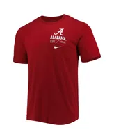 Men's Nike Crimson Alabama Crimson Tide Team Practice Performance T-shirt
