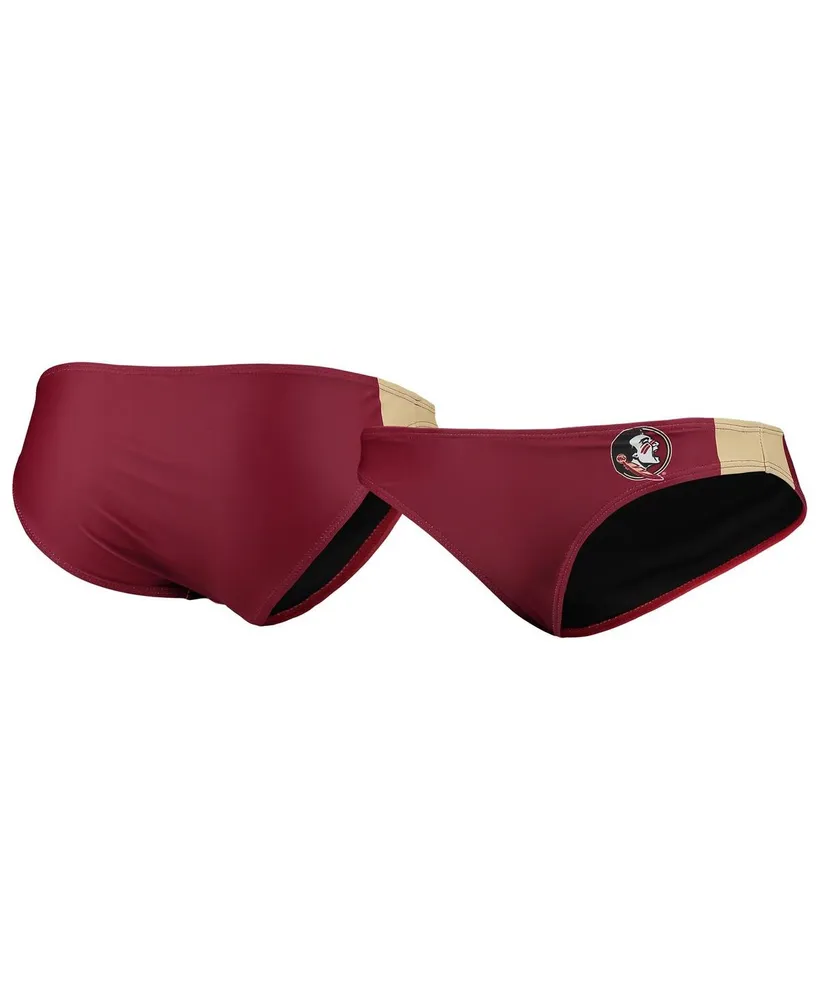 Women's Foco Garnet Florida State Seminoles Wordmark Bikini Bottom