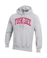 Men's Champion Gray Tuskegee Golden Tigers Tall Arch Pullover Hoodie