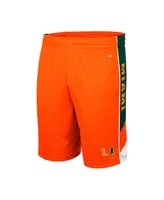 Big Boys Colosseum Orange Miami Hurricanes Pool Side Shorts