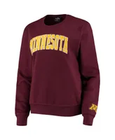 Colosseum Women's Minnesota Golden Gophers Campanile Pullover Sweatshirt