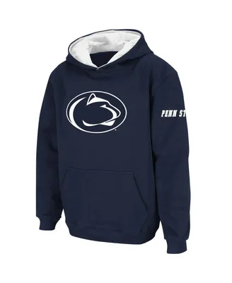 Big Boys Stadium Athletic Navy Penn State Nittany Lions Logo Pullover Hoodie