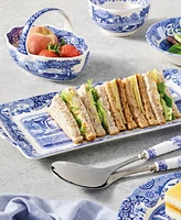 Spode Blue Italian Sandwich Tray, 13"