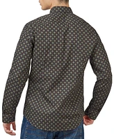 Ben Sherman Men's Foulard-Print Long-Sleeve Shirt