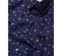 Ben Sherman Men's Regular-Fit Scattered Floral Shirt