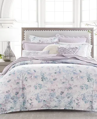 Closeout! Hotel Collection Primavera Floral 3-Pc. Duvet Cover Set, Full/Queen, Created for Macy's