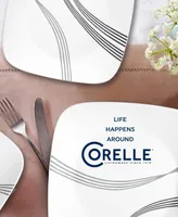 Corelle Urban Arc 16 Pc. Dinnerware Set, Service for 4