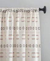 Archaeo Global Stripes Curtain, 50" x 96"