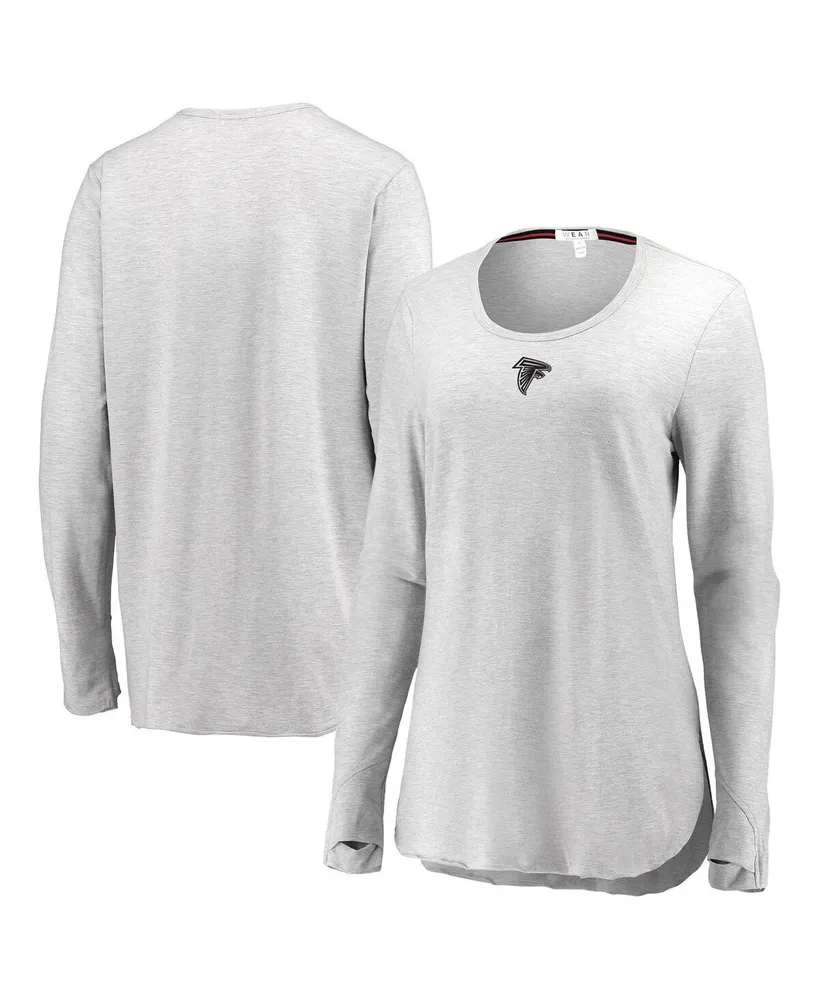 Lids Seattle Seahawks WEAR by Erin Andrews Long Sleeve Thermal Top - Gray