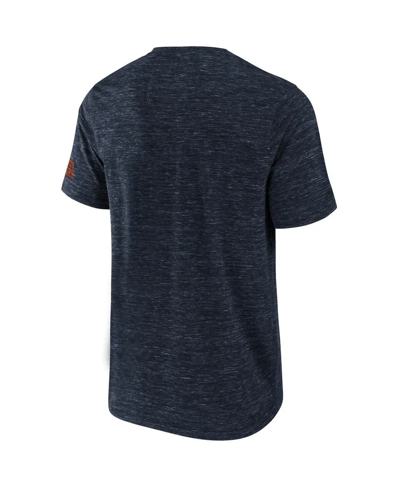 Men's Nfl x Darius Rucker Collection by Fanatics Navy Denver Broncos Slub Henley T-shirt