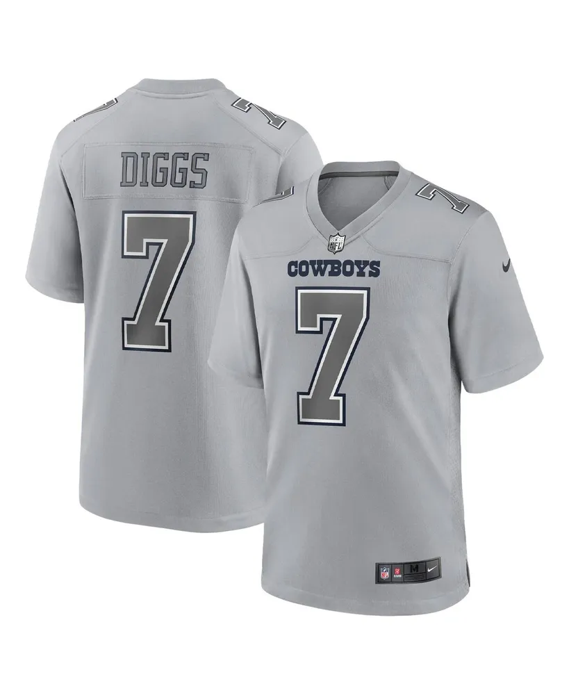 Men's Nike Trevon Diggs Gray Dallas Cowboys Atmosphere Fashion Game Jersey