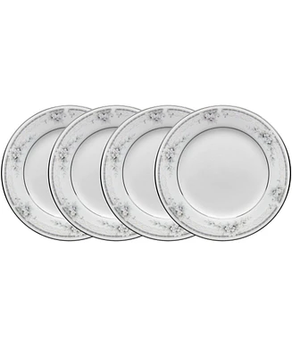 Noritake Sweet Leilani Set of 4 Bread Butter and Appetizer Plates, Service For 4