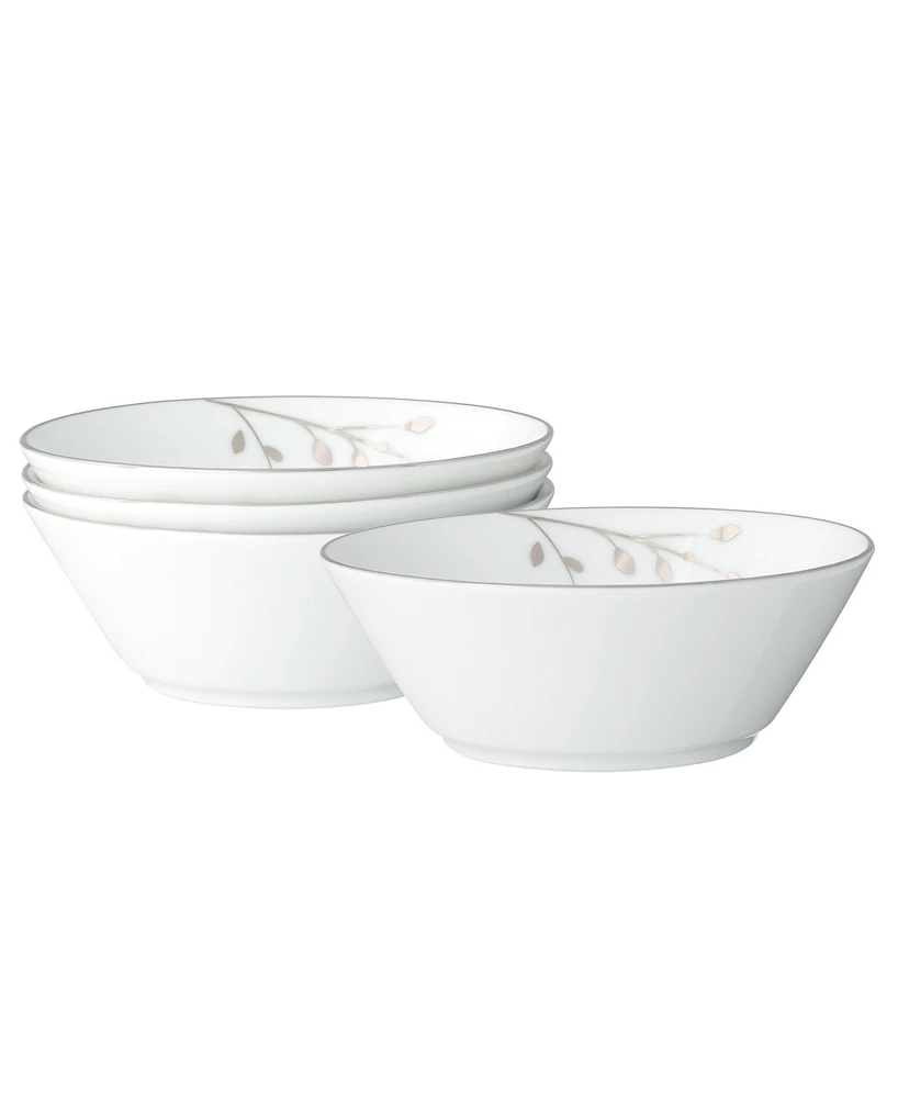 Noritake Birchwood Set of 4 Fruit Bowls, Service For 4