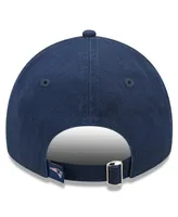 Men's New Era Navy New England Patriots Otc 2022 Sideline 9TWENTY Adjustable Hat