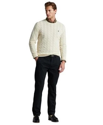 Polo Ralph Lauren Mens Sweater Oxford Shirt Chino Pants