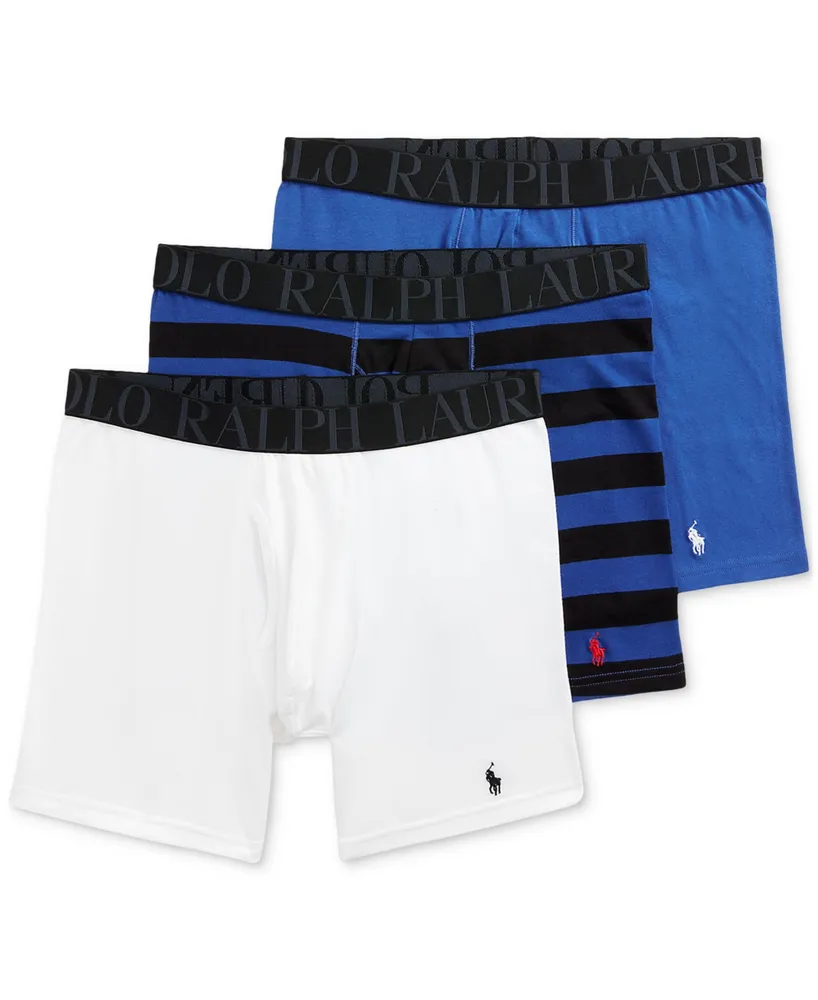 Polo Ralph Lauren Men's 3-Pack. Classic Stretch Boxer Briefs