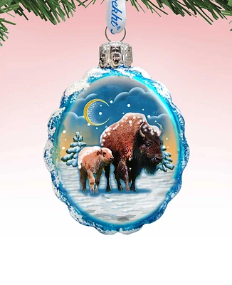 Designocracy Buffalo Mercury Holiday Ornament