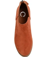 Journee Collection Women's Livvy Side Split Ankle Booties