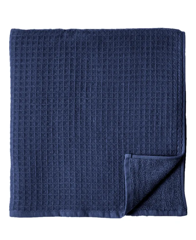 Uchino Waffle Twist Washcloth - Indigo