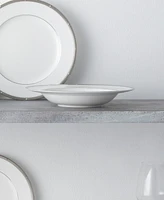 Noritake Rochelle Platinum Set of 4 Soup Bowls, Service For 4